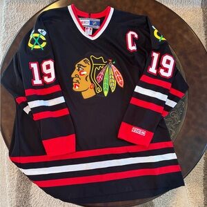 Authentic CCM Blackhawks Hockey Jersey